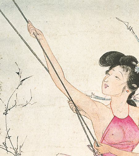 行唐-胡也佛的仕女画和最知名的金瓶梅秘戏图